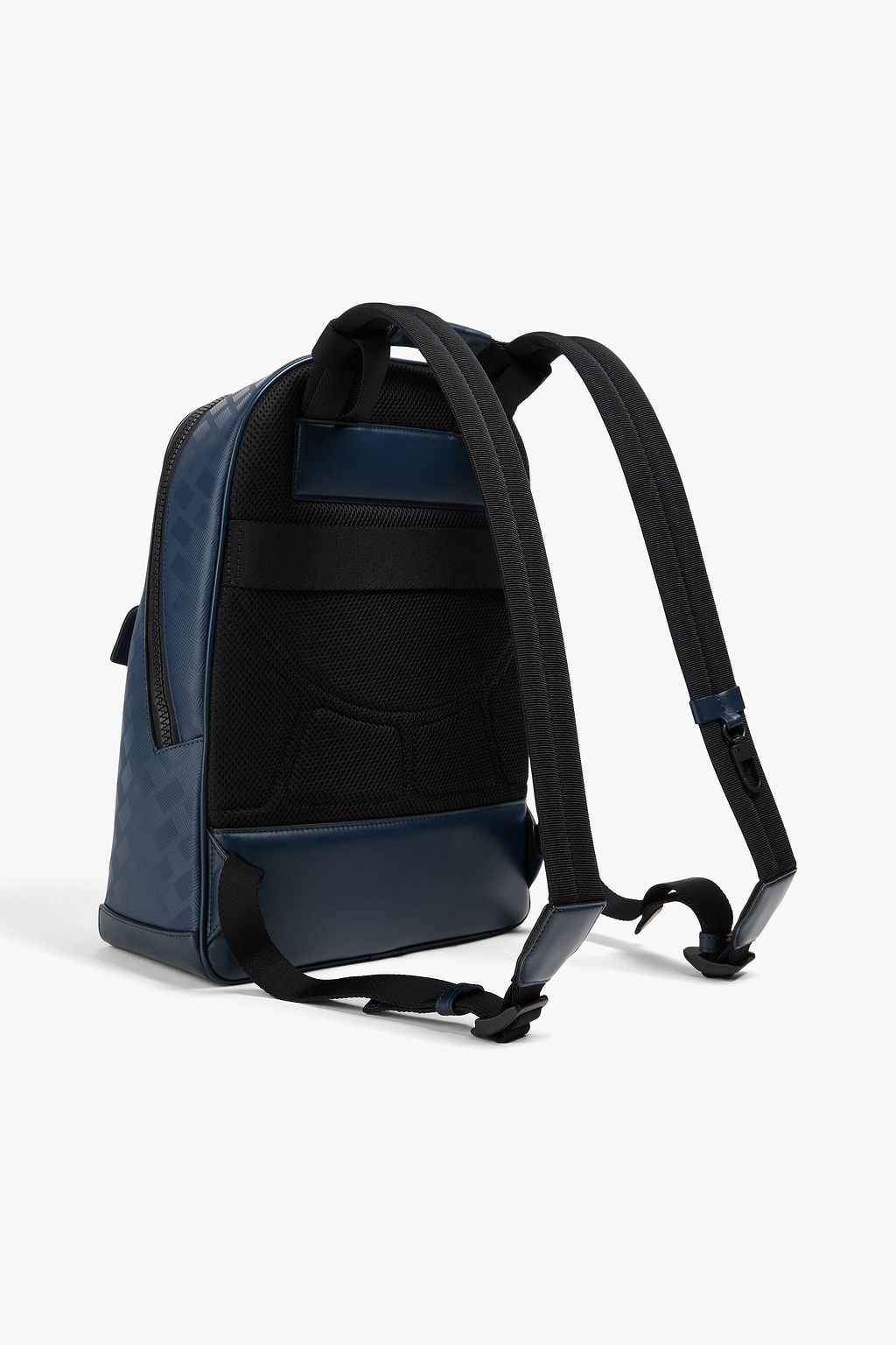 MONTBLANC حقيبة ظهر "إكستريم 3.0" من الجلد الصناعي بملمس نافر والشبك