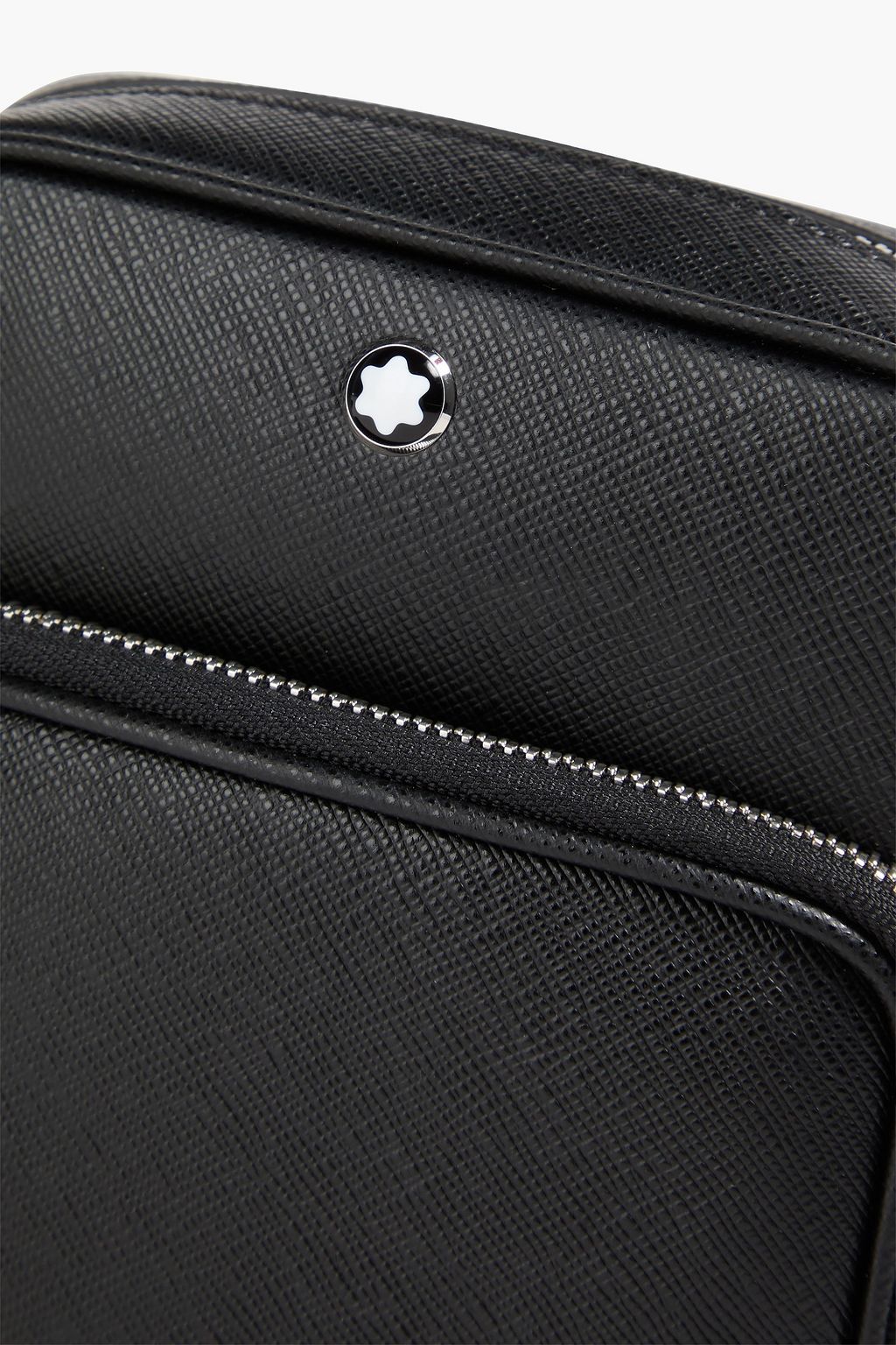MONTBLANC Sartorial textured-leather messenger bag