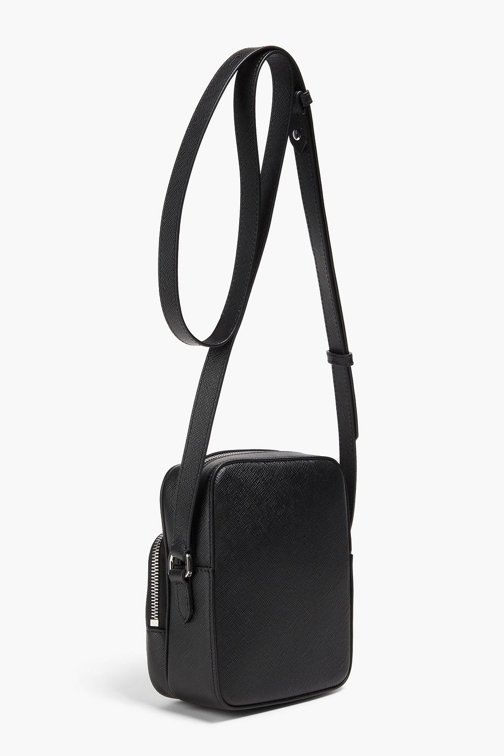 MONTBLANC Sartorial textured-leather messenger bag