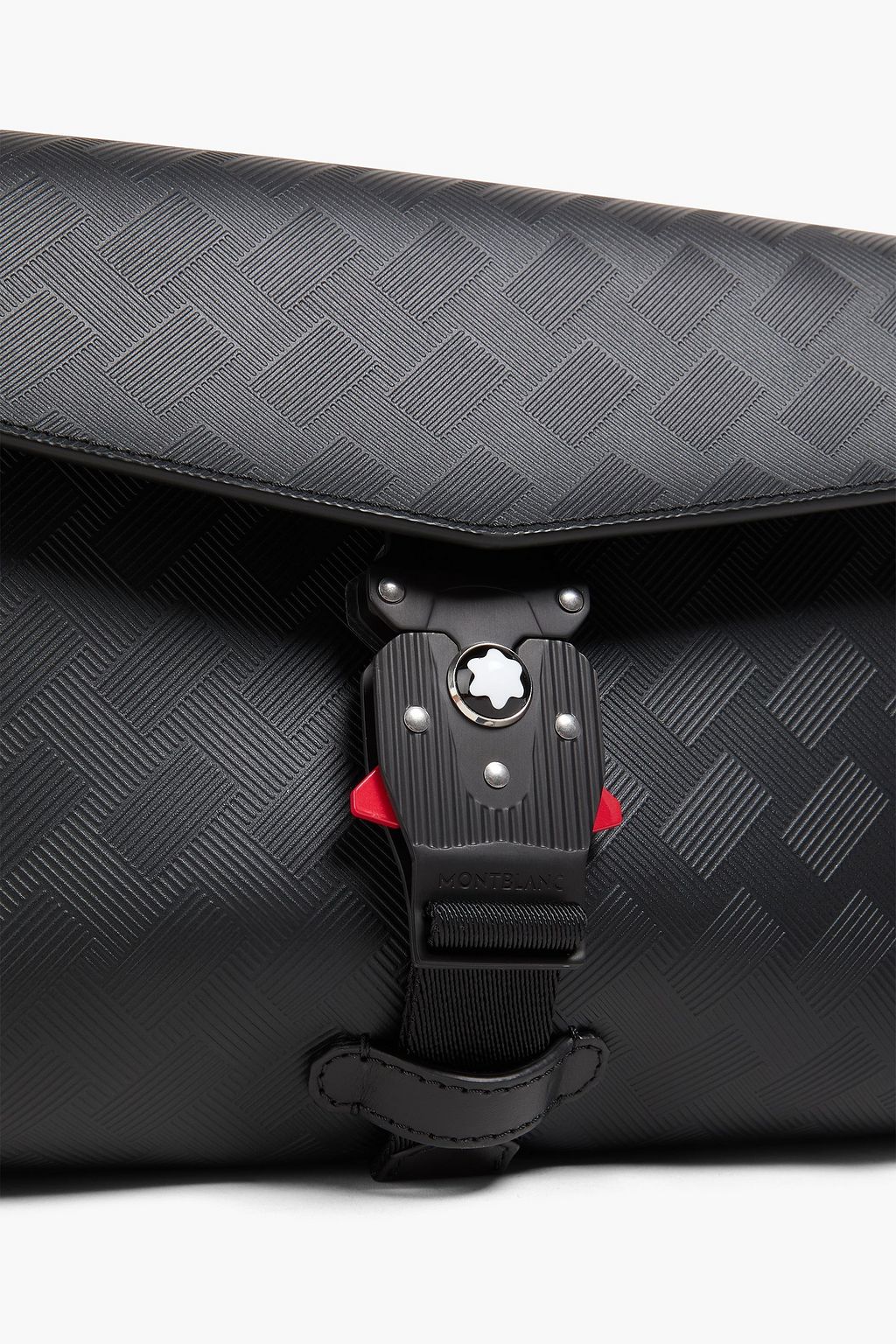 MONTBLANC Extreme 3.0 textured-leather messenger bag