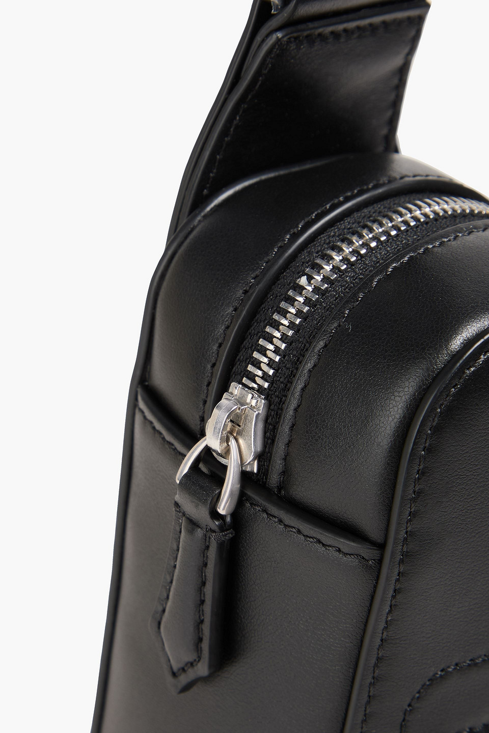  Montblanc - Messenger Bag „soft Sling“ Aus Leder - Schwarz - Onesize 