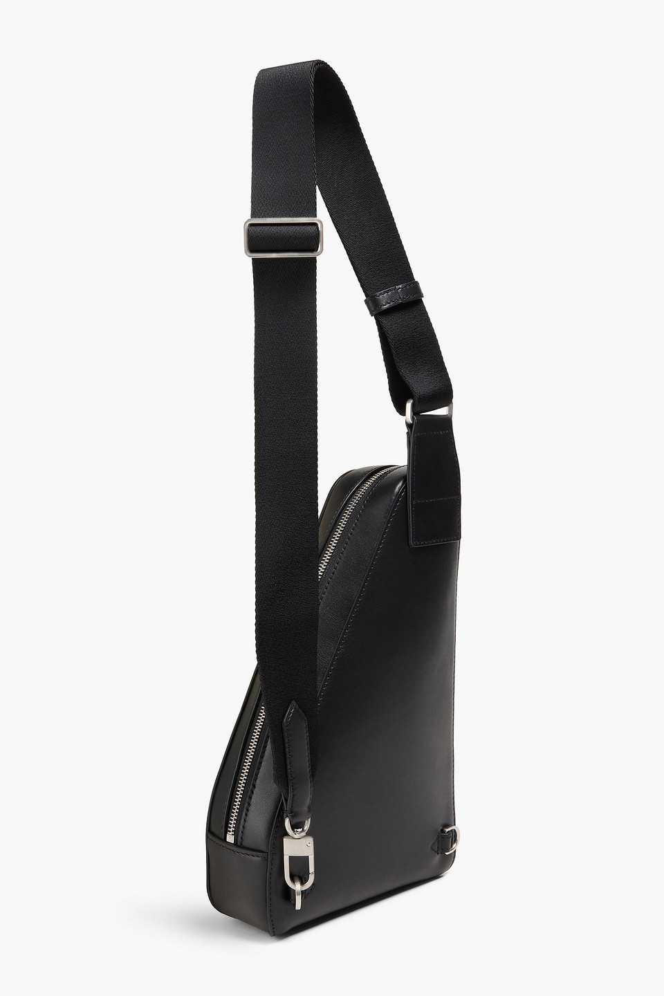  Montblanc - Messenger Bag „soft Sling“ Aus Leder - Schwarz - Onesize 