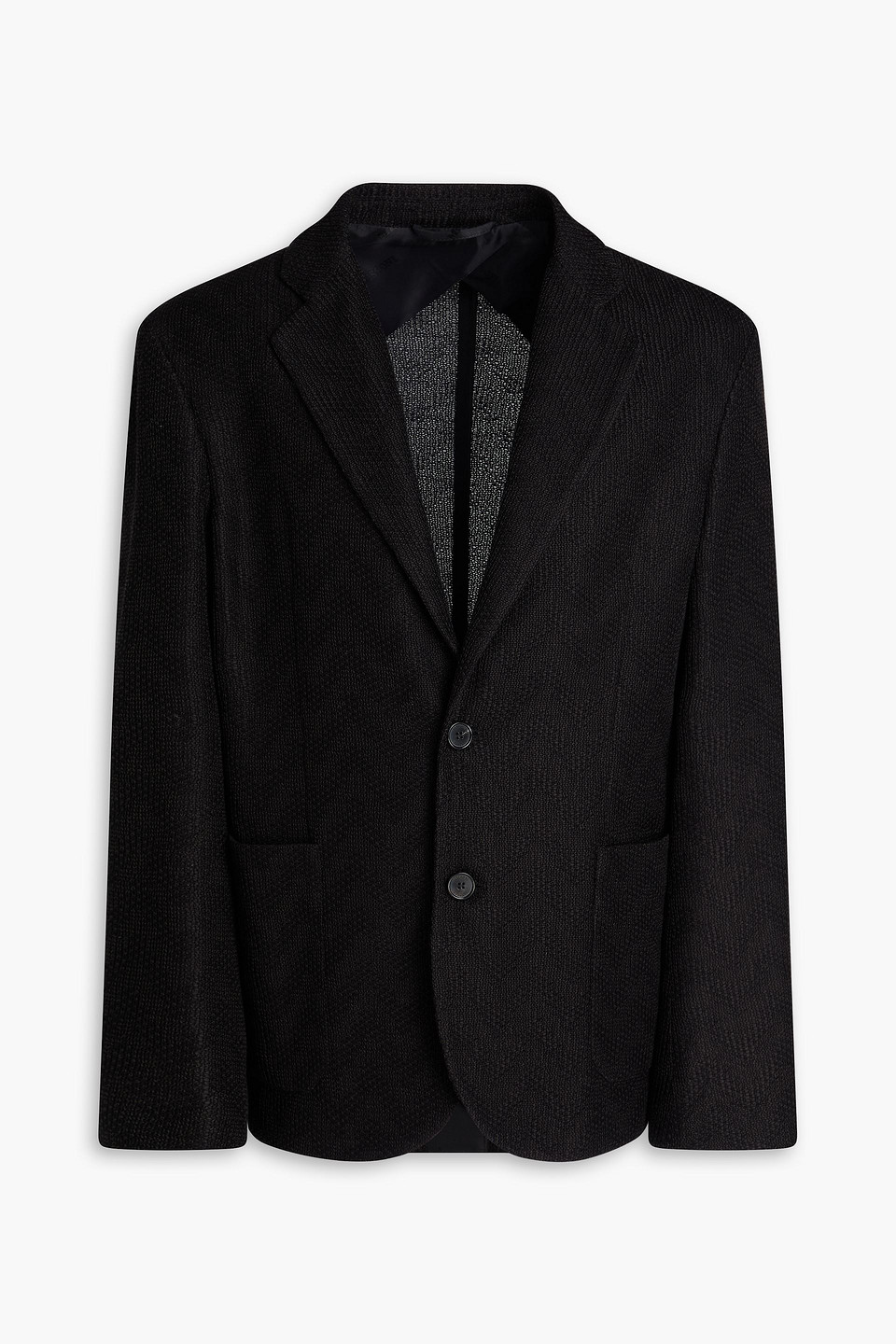Missoni Cotton Blazer In Black