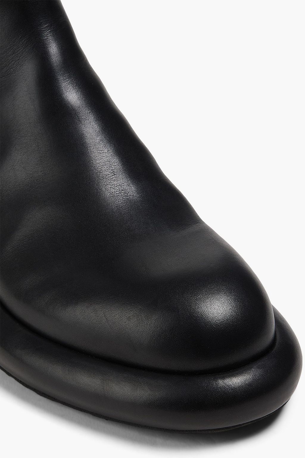 JIL SANDER Leather Chelsea boots