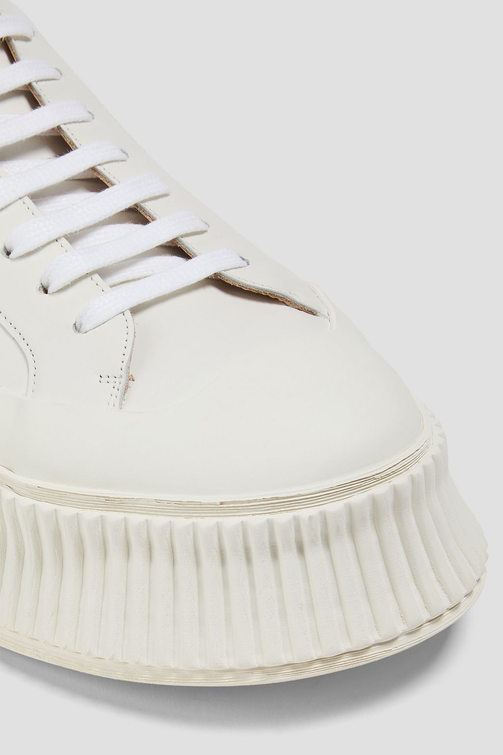 JIL SANDER Leather sneakers
