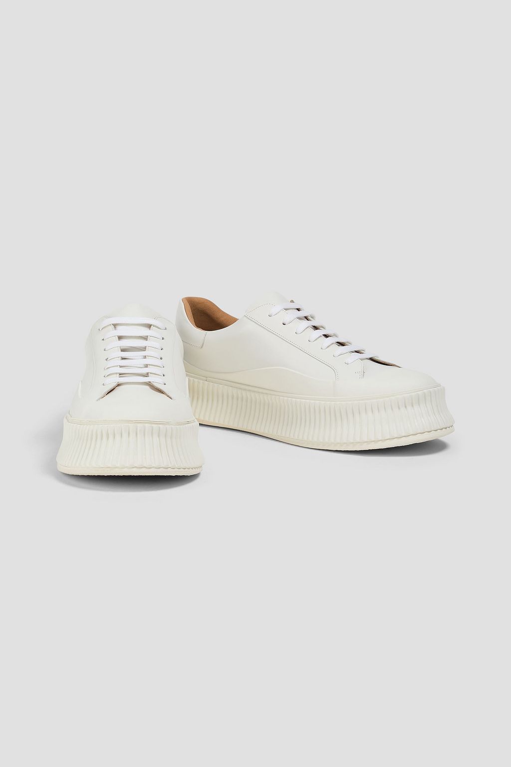 JIL SANDER Leather sneakers