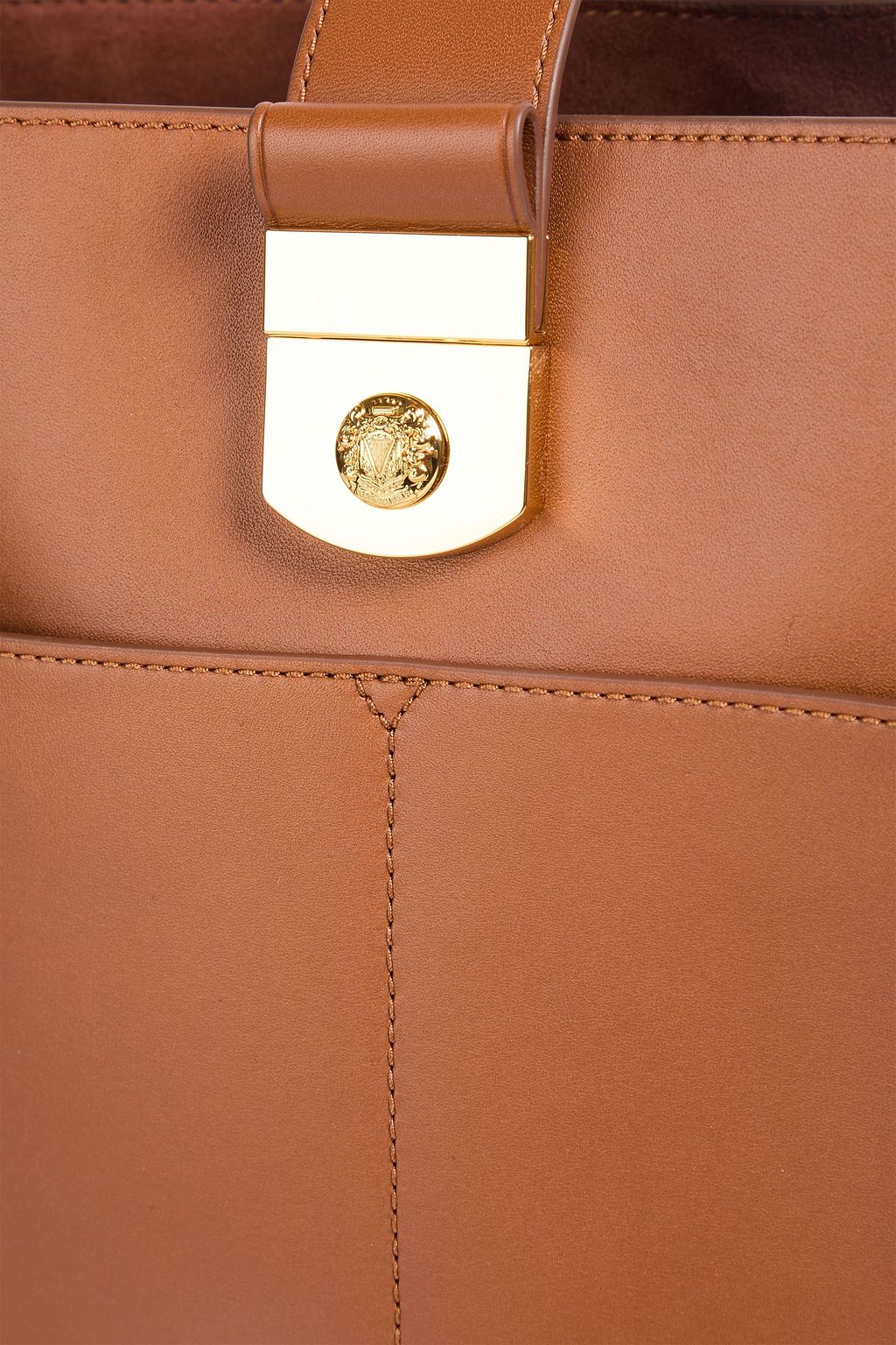 VERONICA BEARD The Crest leather bucket bag