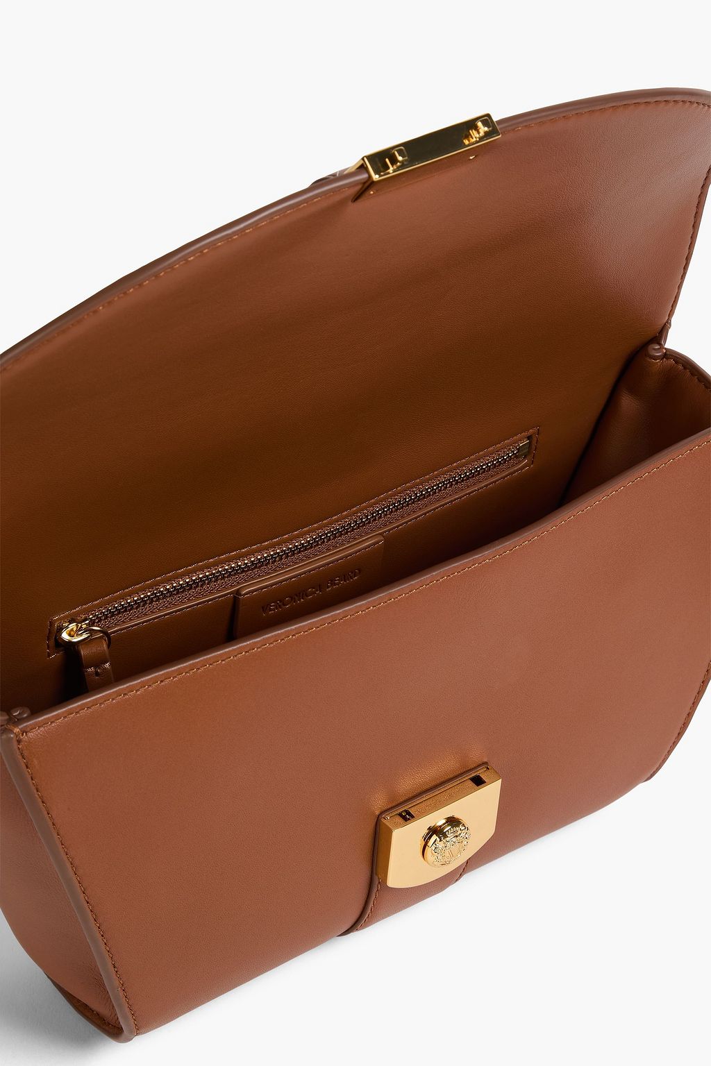 VERONICA BEARD The Crest leather cross-body bag