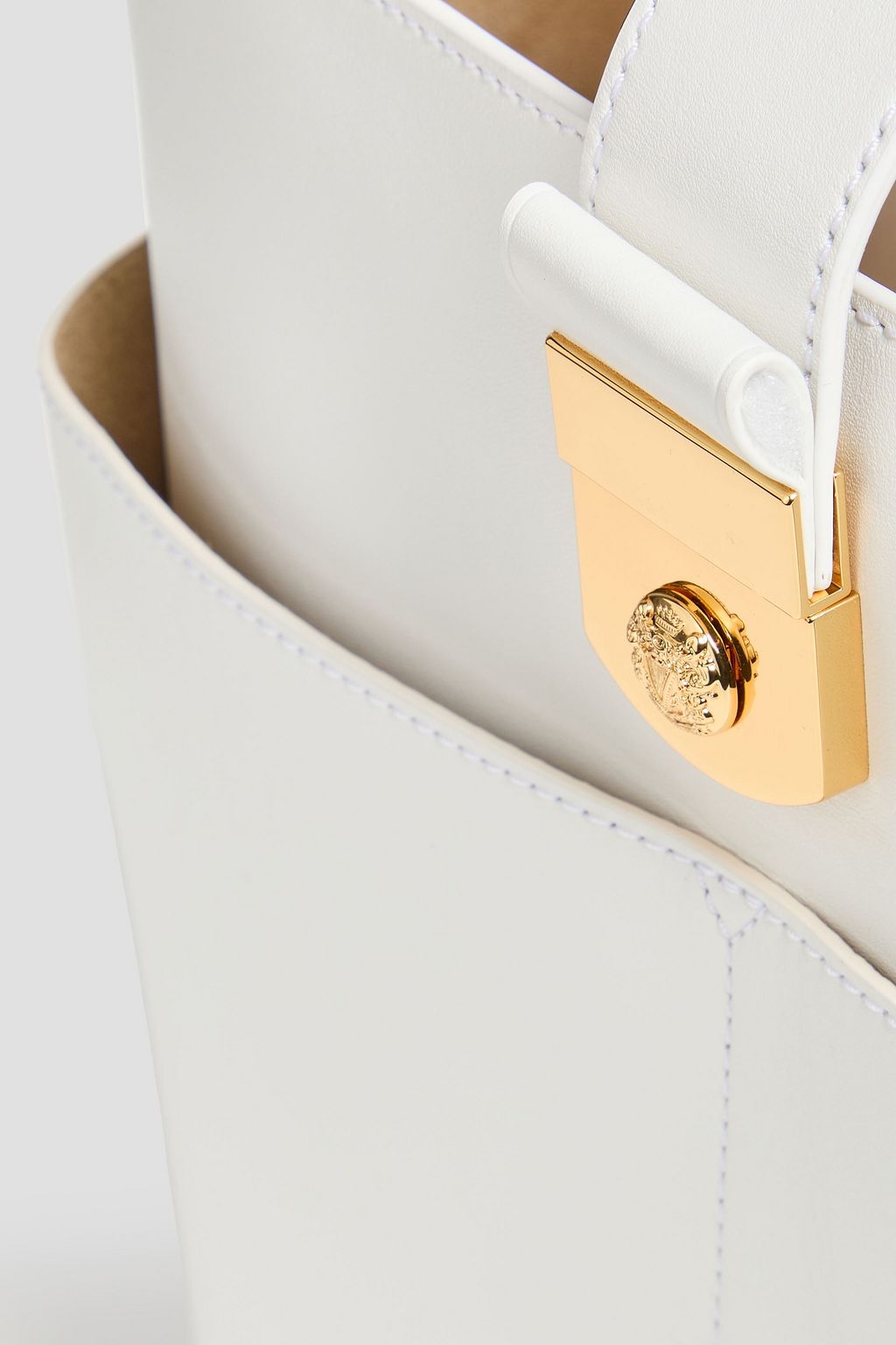 VERONICA BEARD The Crest leather bucket bag