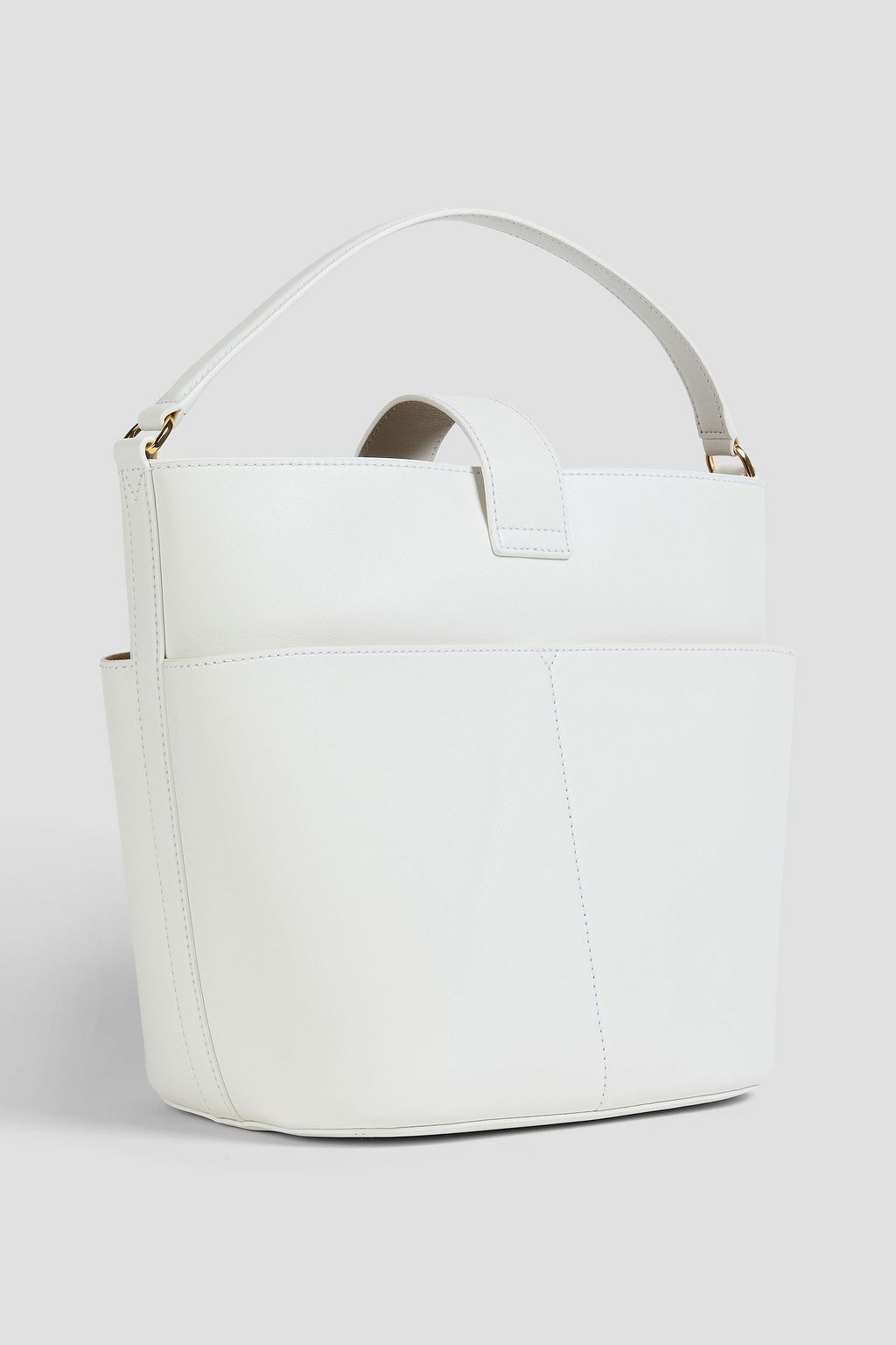 VERONICA BEARD The Crest leather bucket bag