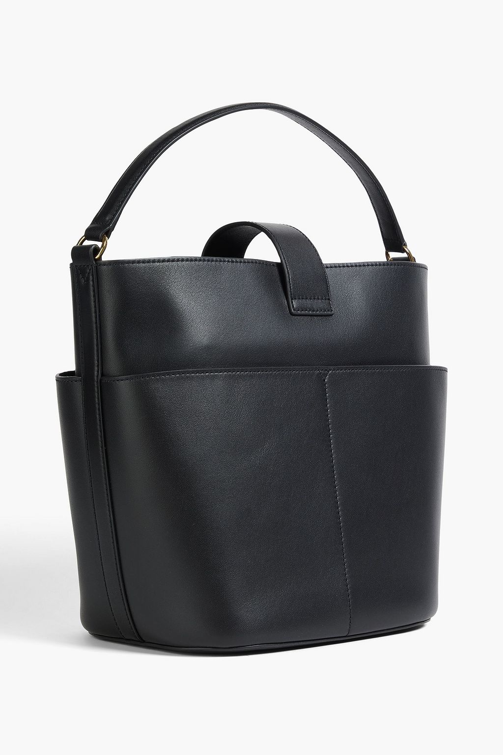 VERONICA BEARD The Crest leather bucket bag