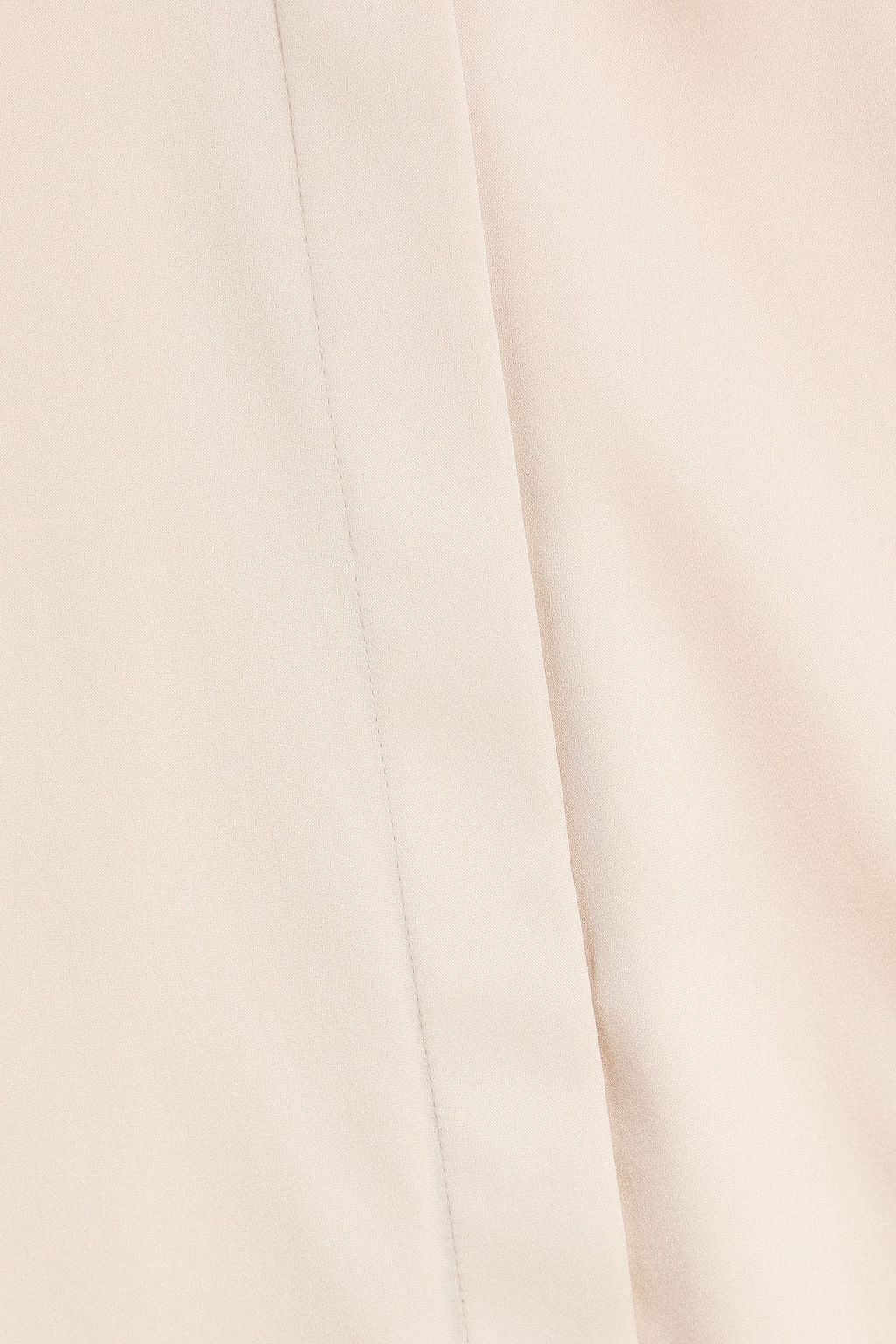 ALICE + OLIVIA Stretch-silk charmeuse shirt