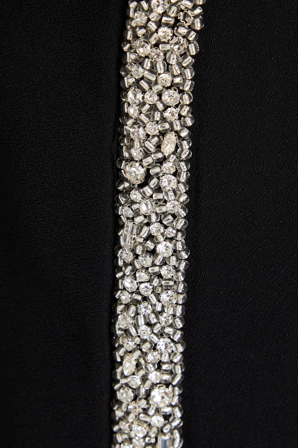 ALICE + OLIVIA Embellished crepe mini skirt