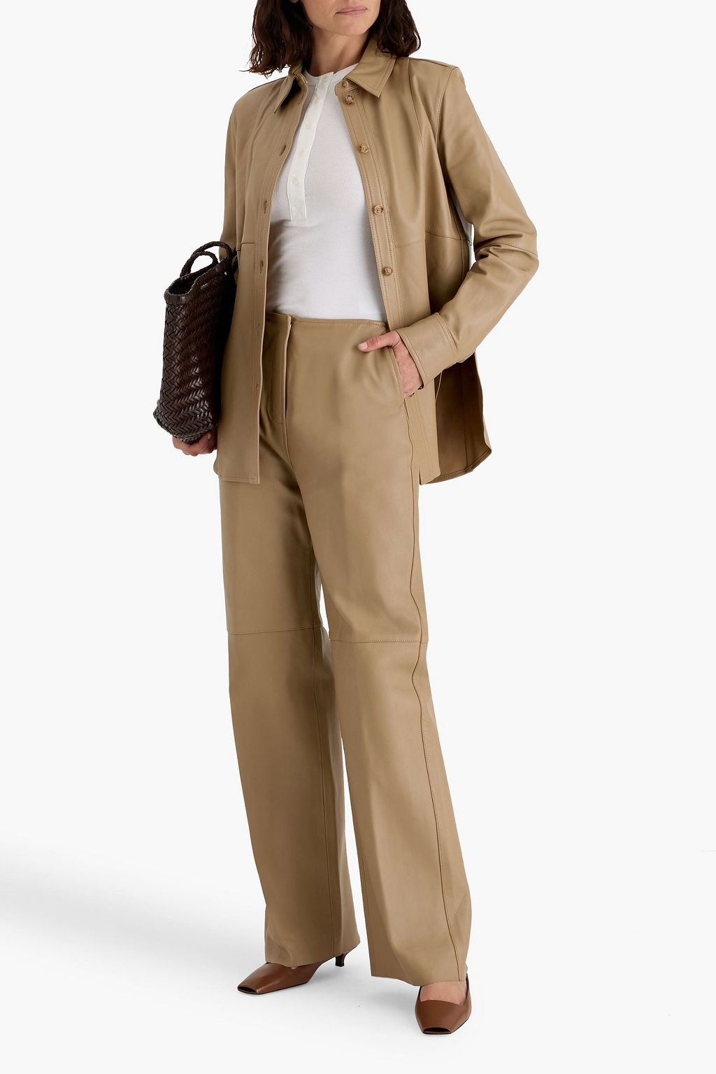TOTEME Leather shirt