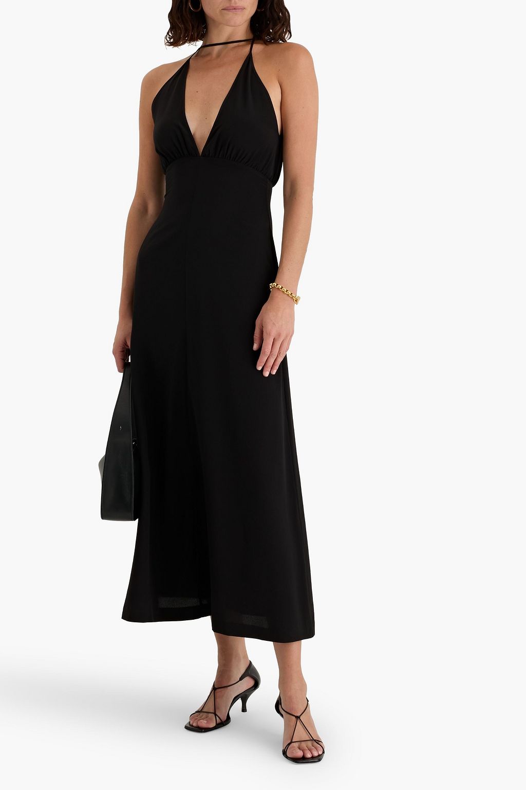 TOTEME Silk crepe de chine midi dress