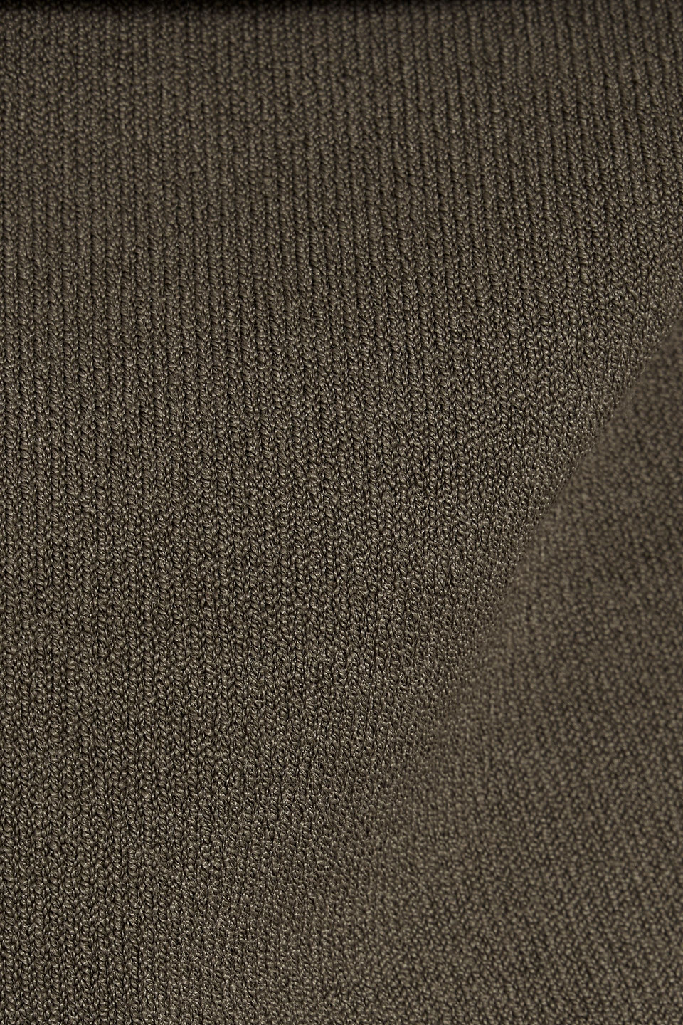 Totême Cutout Stretch-knit Top In Green