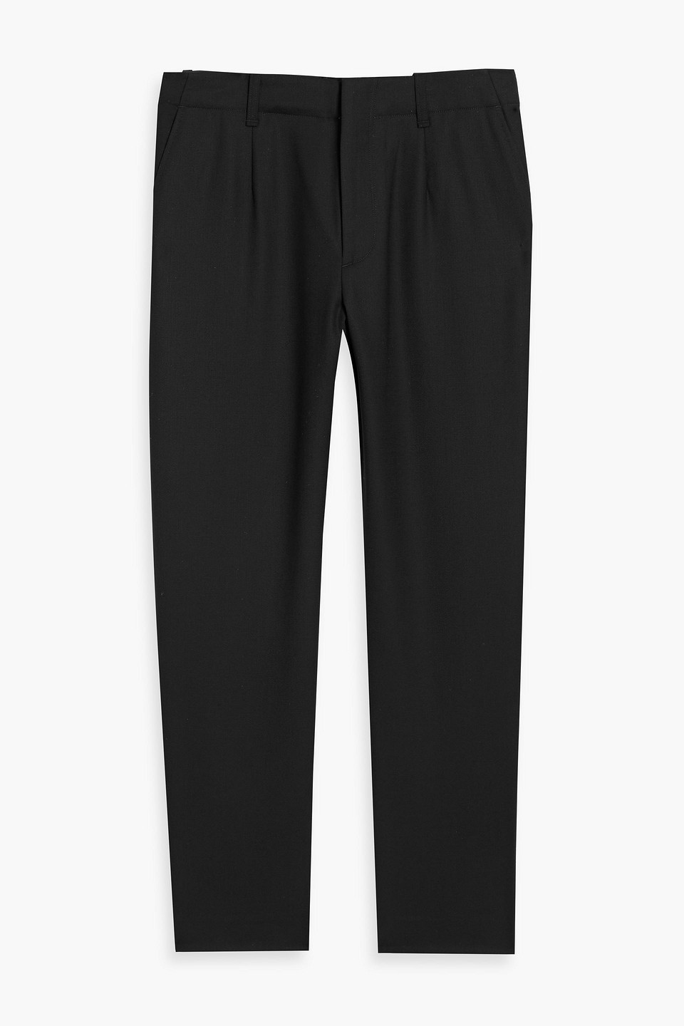 Rag & Bone Shift Wool-blend Twill Pants In Black