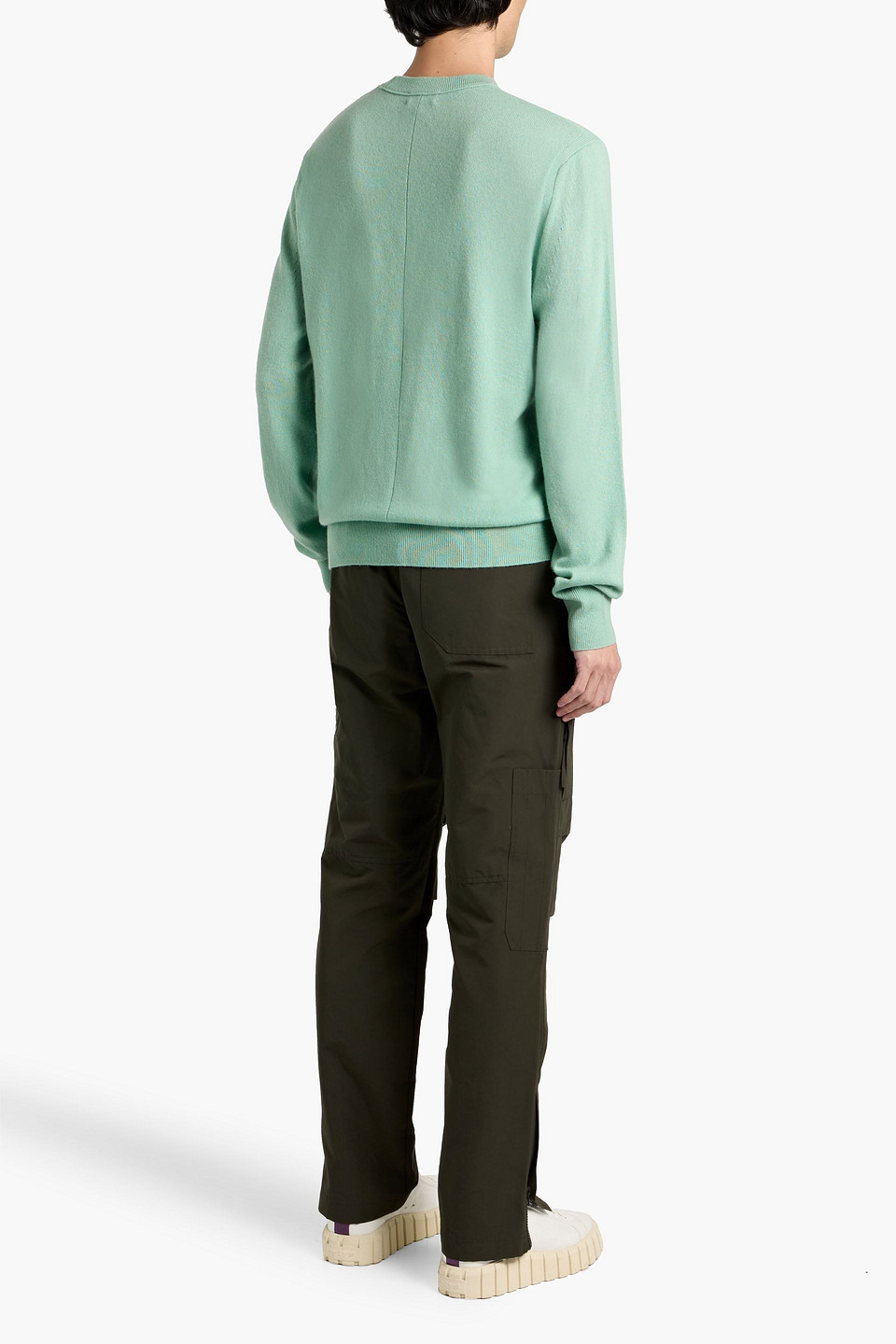 Rag & Bone Harding Cashmere Sweater In Green