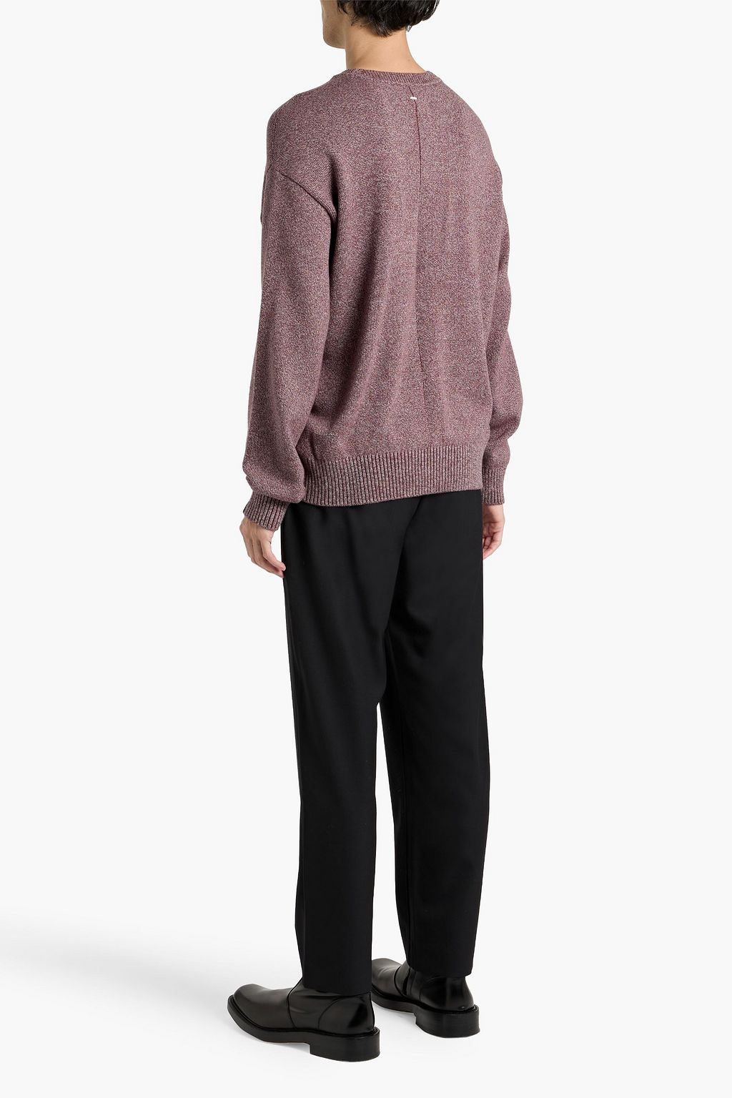 RAG & BONE Dexter marled cotton sweater