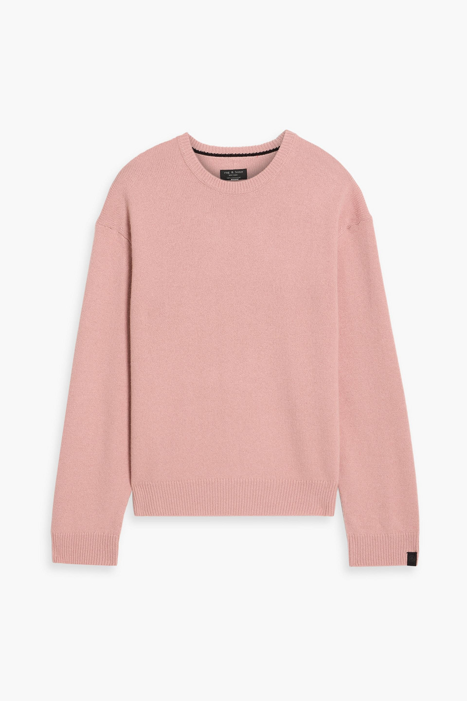 Rag & Bone Downing Cashmere Sweater In Pink
