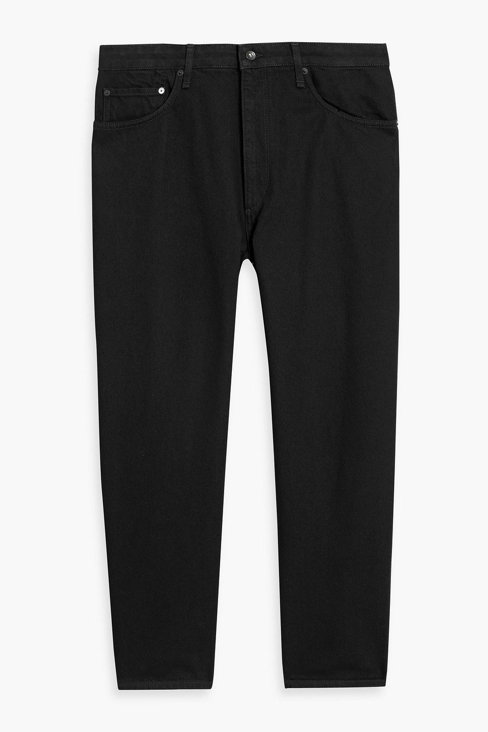 Rag & Bone Rb Tapered Denim Jeans In Black