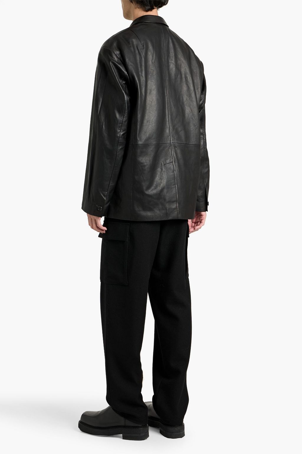 RAG & BONE Shift leather blazer