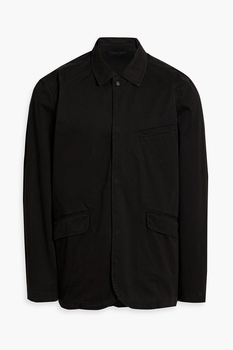 Rag & Bone Sterling Cotton-blend Jacket In Black