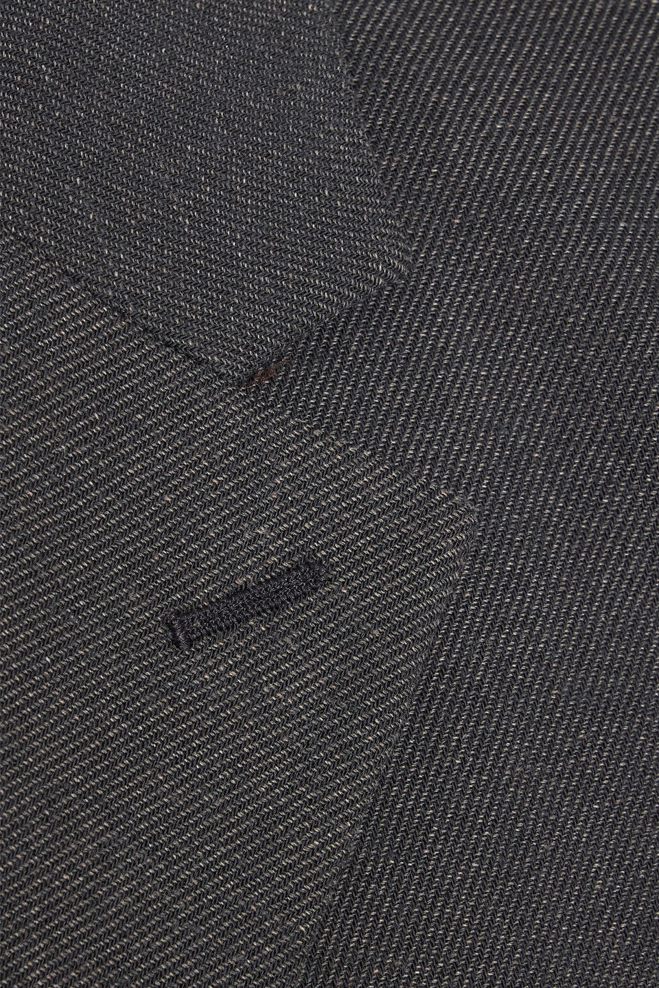 Rag & Bone Lance Wool And Linen-blend Twill Coat In Gray