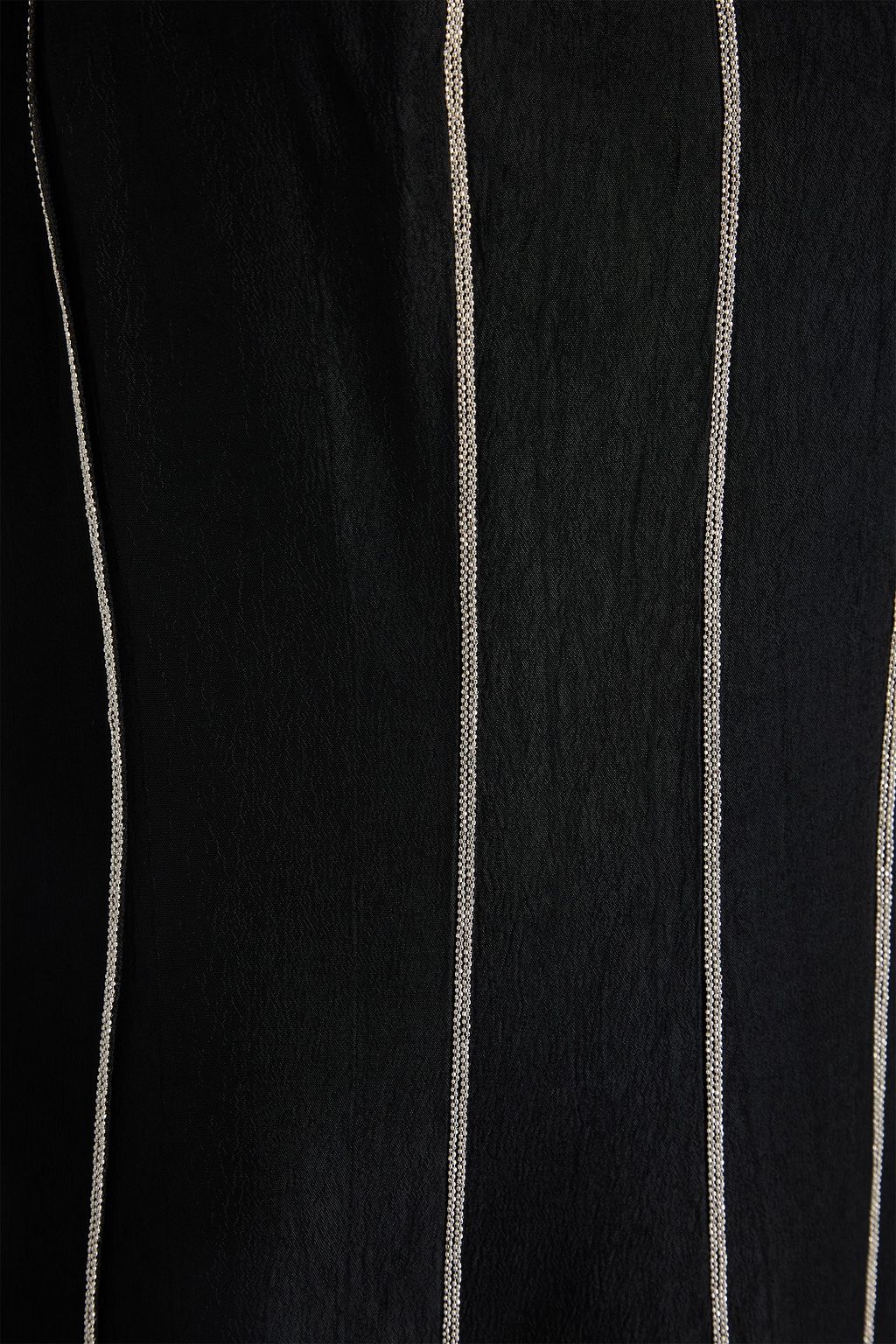 RAG & BONE فستان كينيدي طويل من الكريب مزين بالخرز