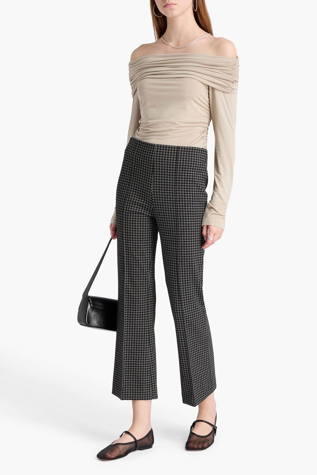RAG & BONE Irina ponte kick-flare pants