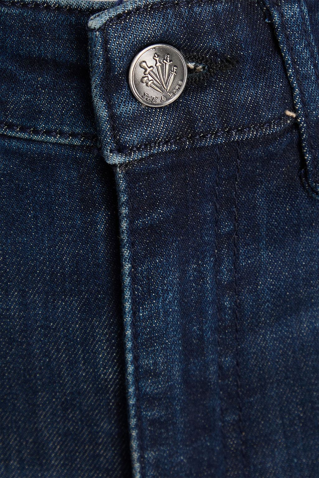 RAG & BONE Nina faded high-rise skinny jeans