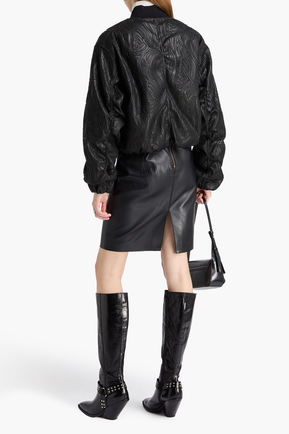  Rag & Bone - Jemma Bomberjacke Mit Stickereien - Schwarz - Xxs 