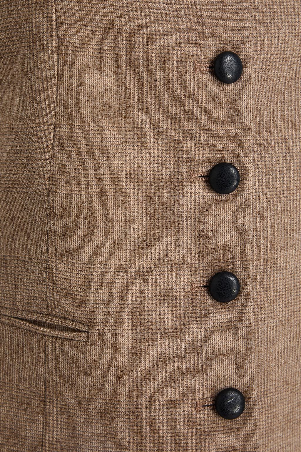 RAG & BONE ウール混 ベスト グレンチェック