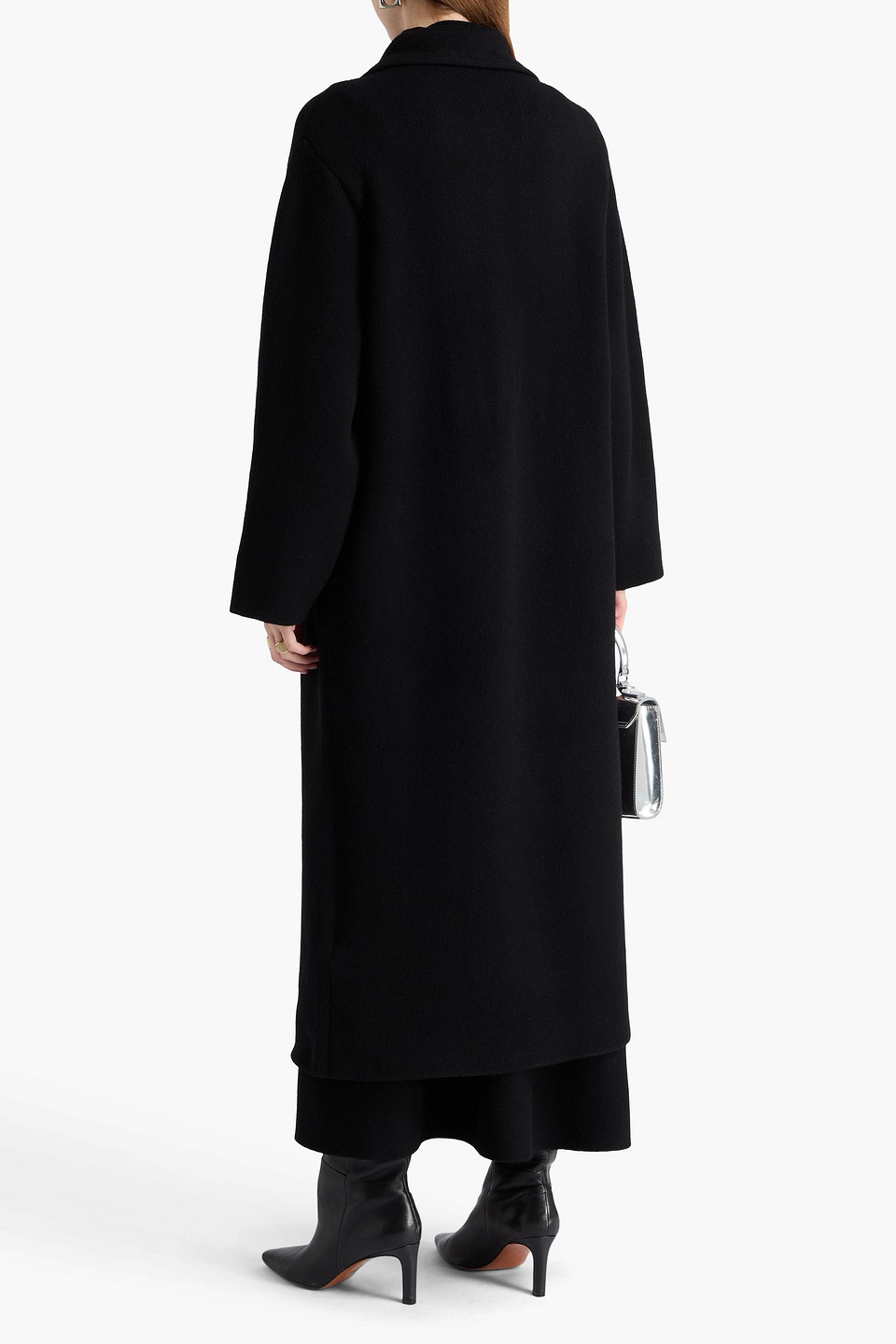  Rag & Bone - Mantel „bridget“ Aus Einer Wollmischung - Schwarz - Xxs 