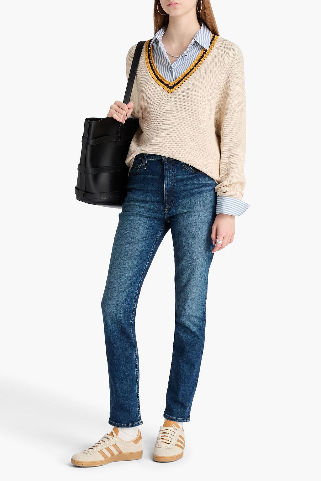 RAG & BONE Wren high-rise slim-leg jeans