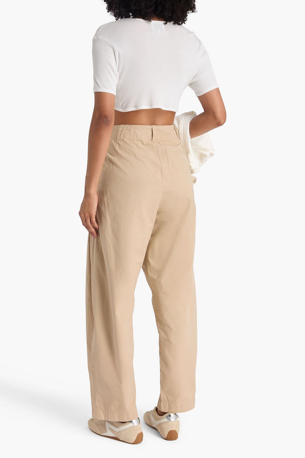 RAG & BONE Donovan cotton wide-leg pants