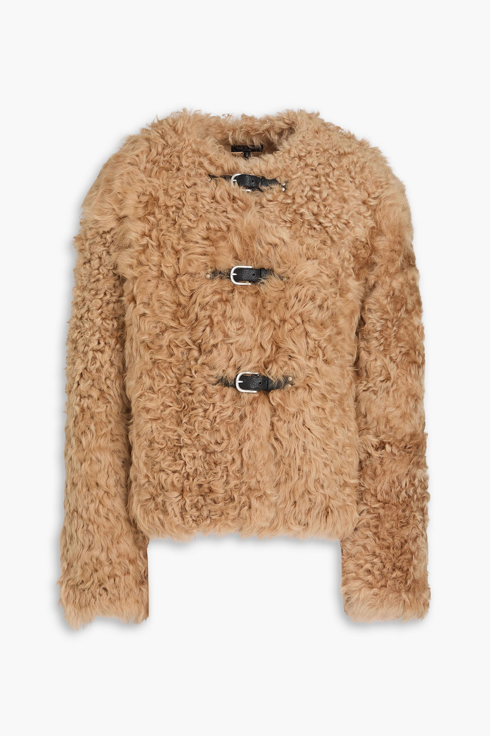Rag & Bone Sabrina Shearling Coat In Brown