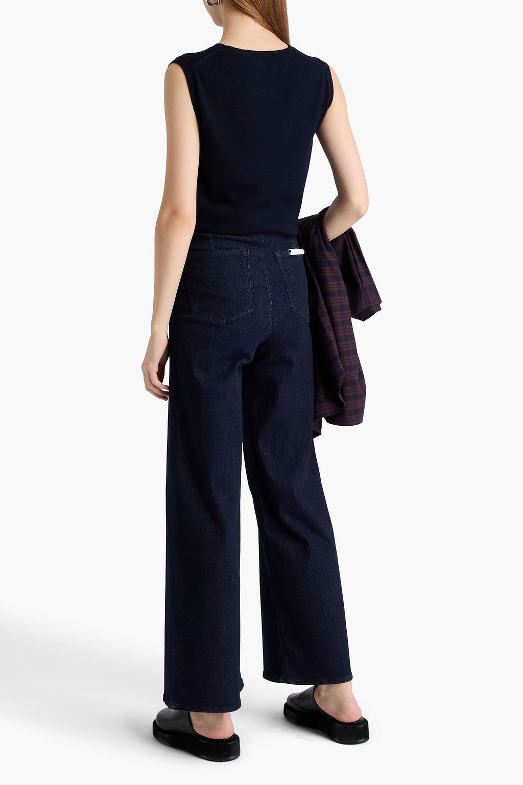RAG & BONE Sofie high-rise wide-leg jeans