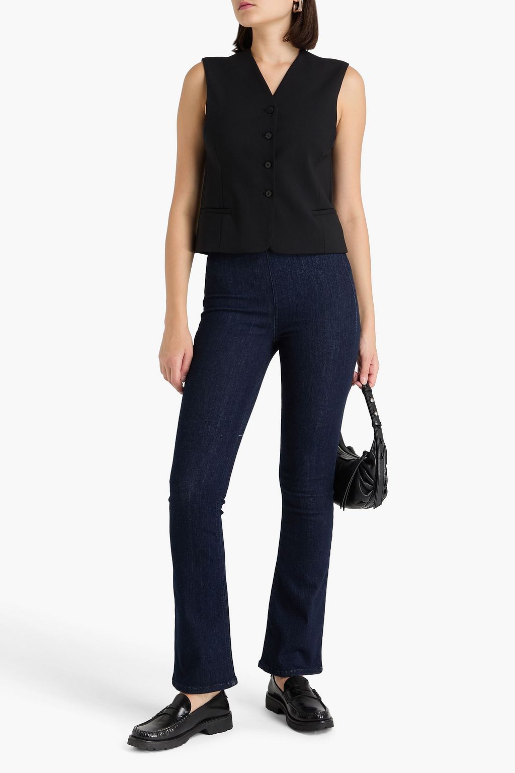 RAG & BONE Peyton high-rise boocut pants