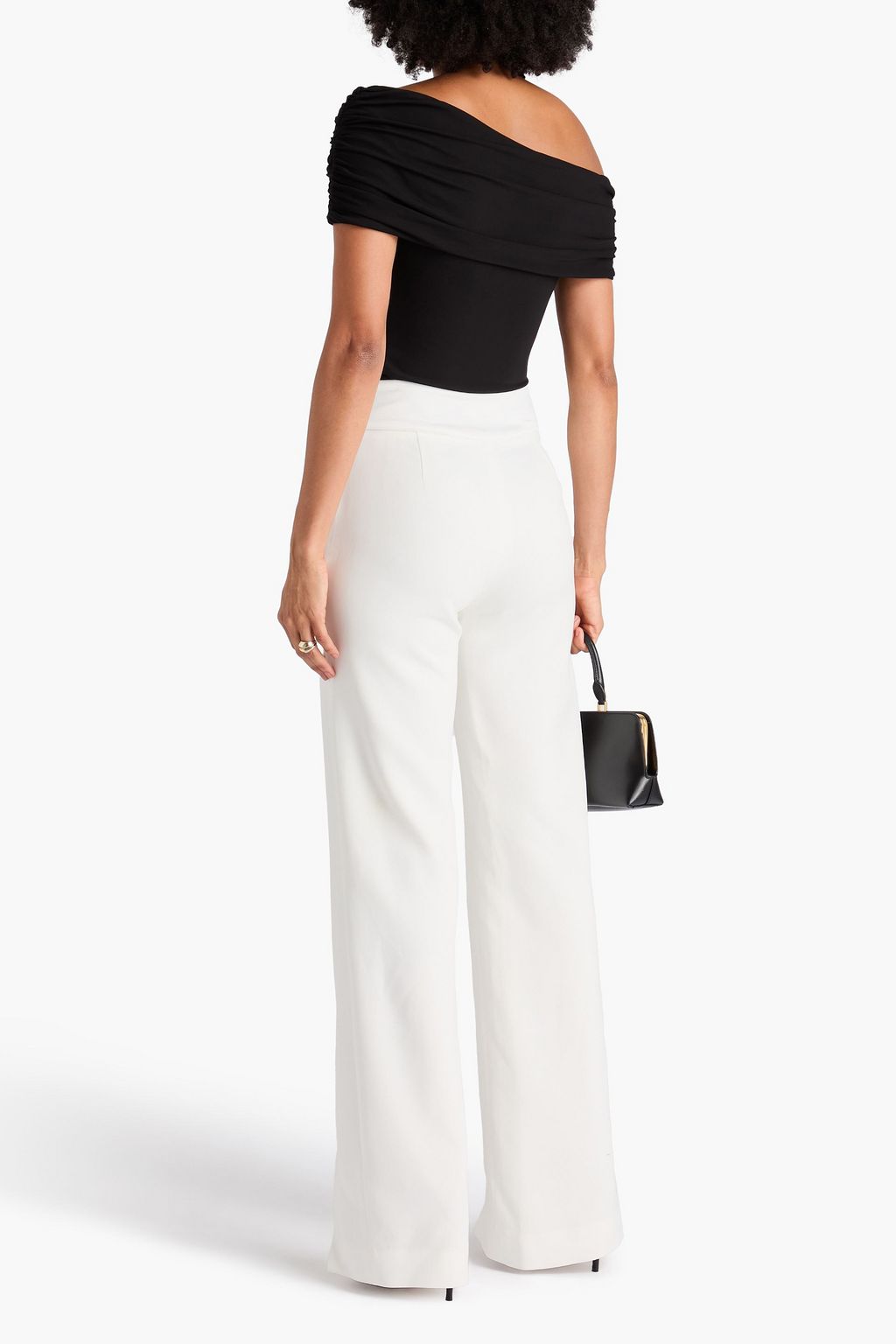 SIMKHAI Ariah stretch-crepe straight-leg pants