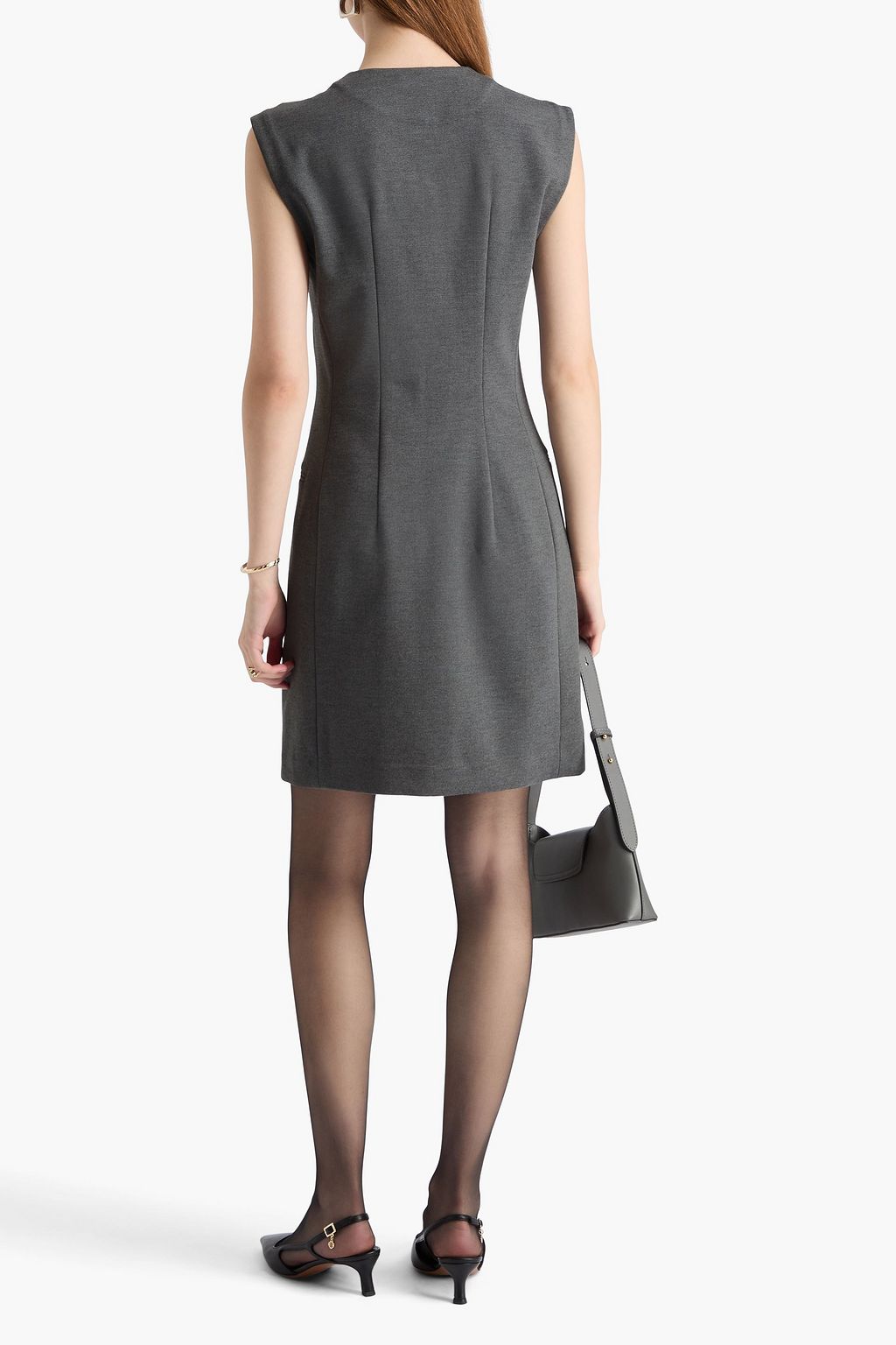 RAG & BONE فستان تينا قصير من الجيرسي