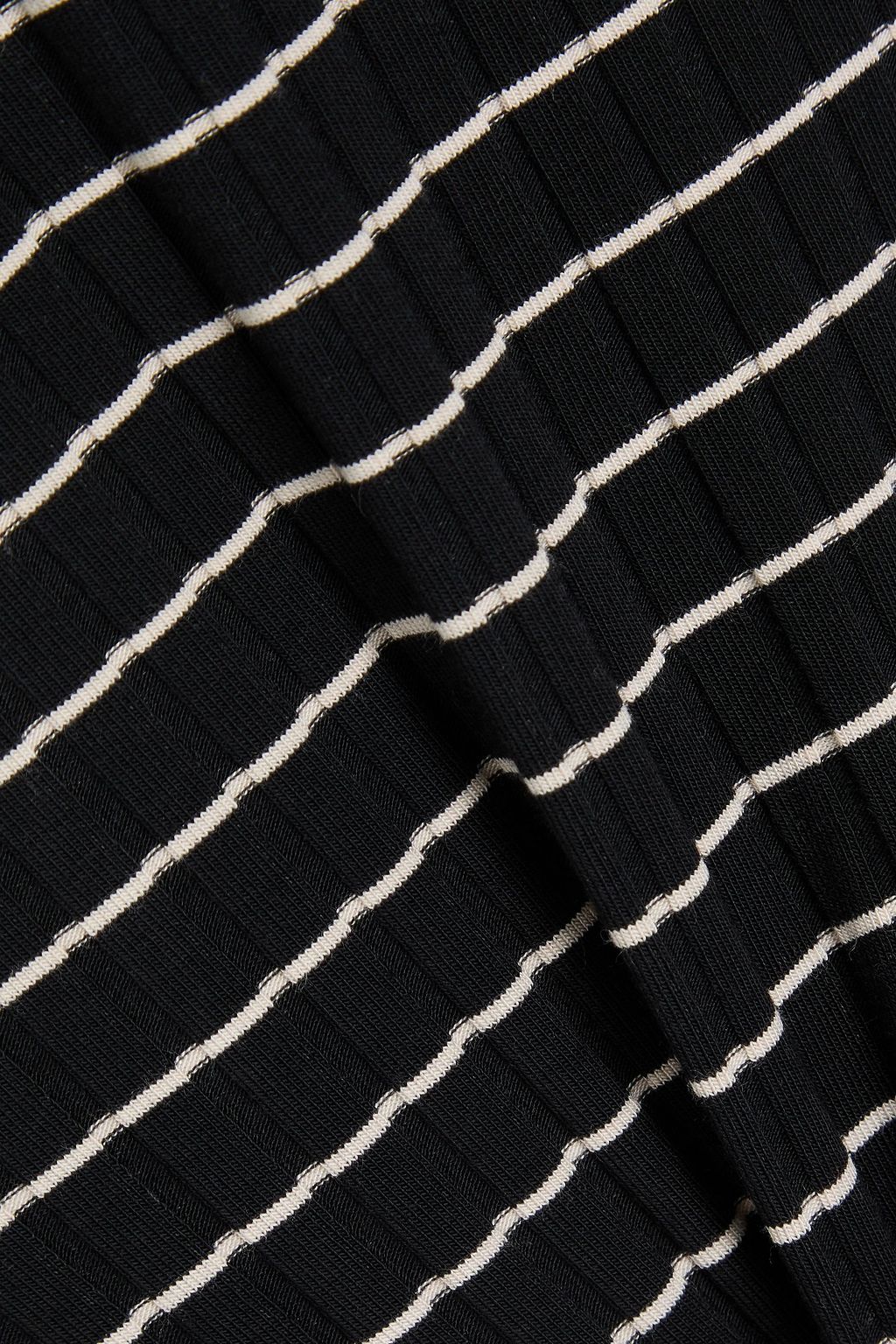 RAG & BONE تيشيرت "لوكا" من الجيرسي مضلّع ومخطط