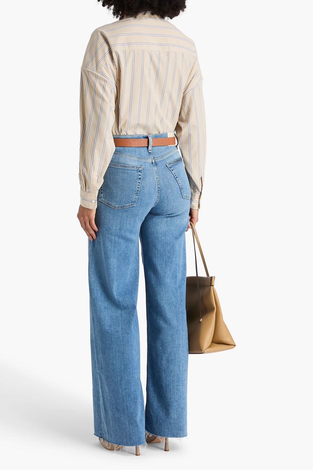 RAG & BONE Sofie high-rise wide-leg jeans