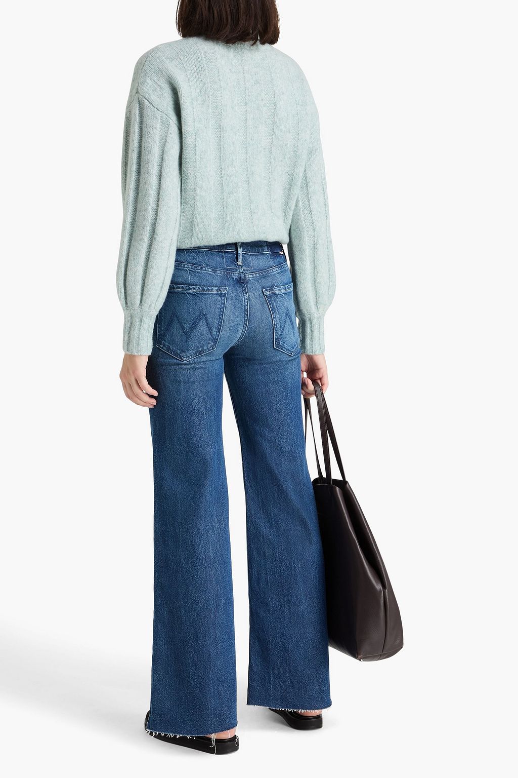 MOTHER Twister high-rise wide-leg jeans