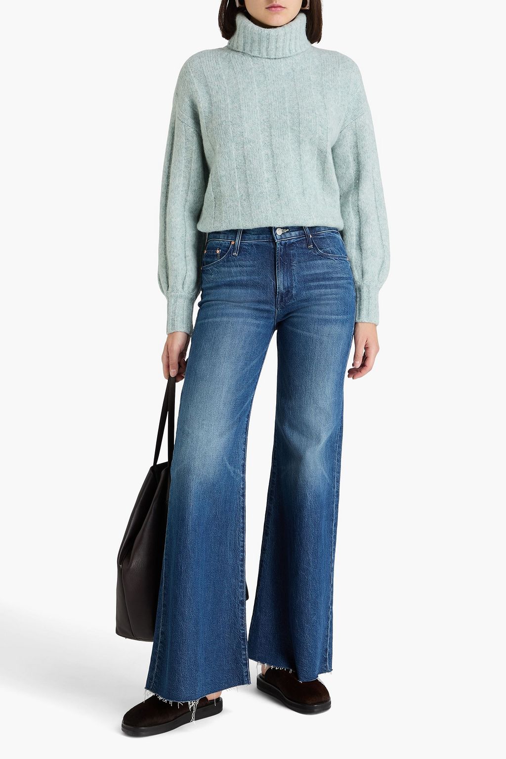 MOTHER Twister high-rise wide-leg jeans