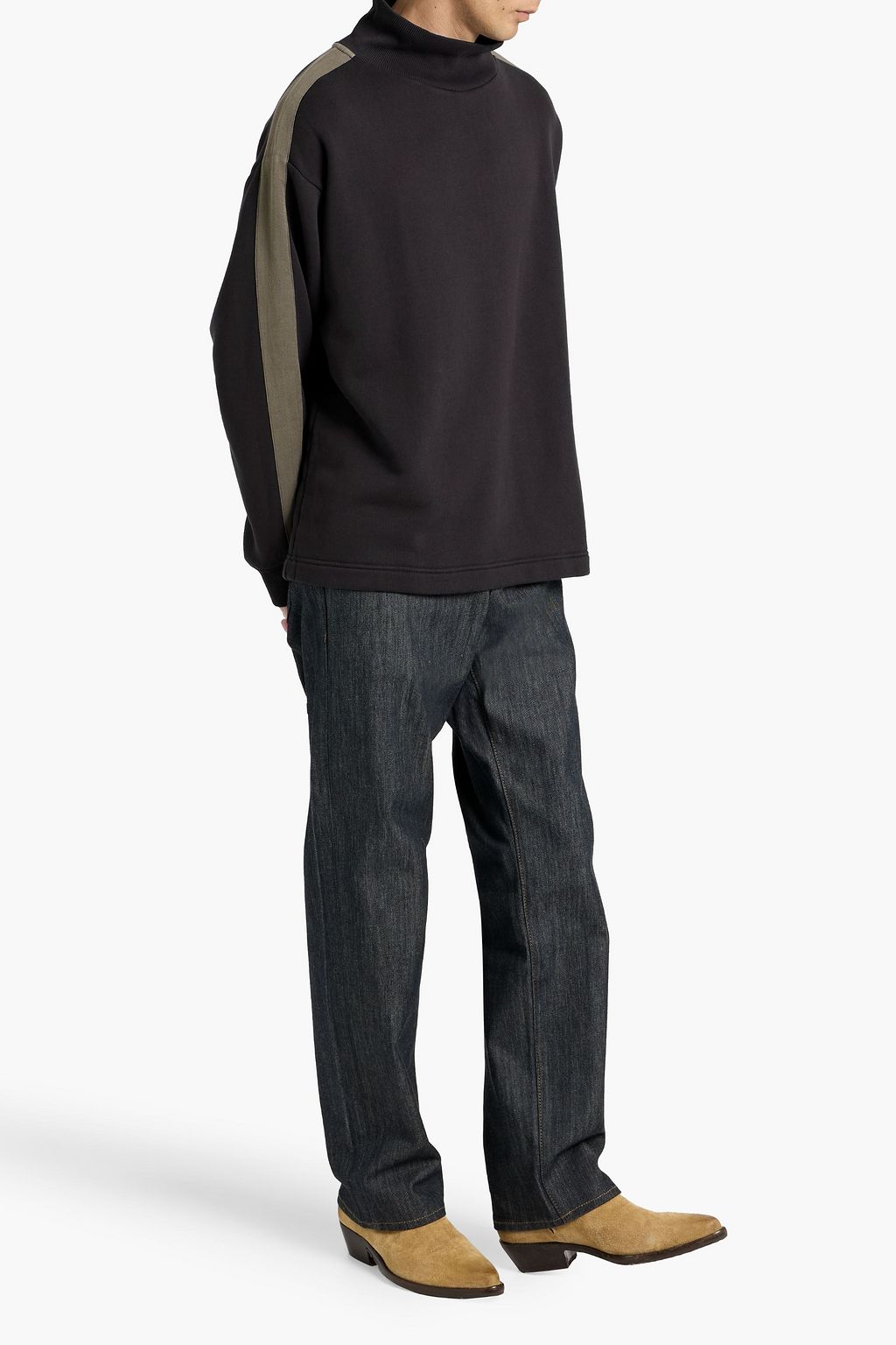 RAG & BONE French cotton-blend terry sweatshirt