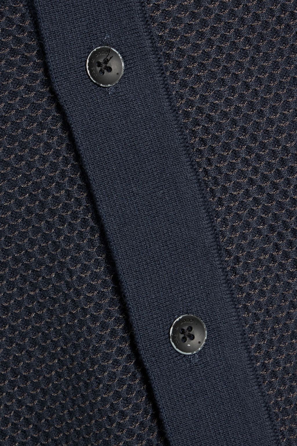 RAG & BONE Harvey cotton-blend piqué shirt
