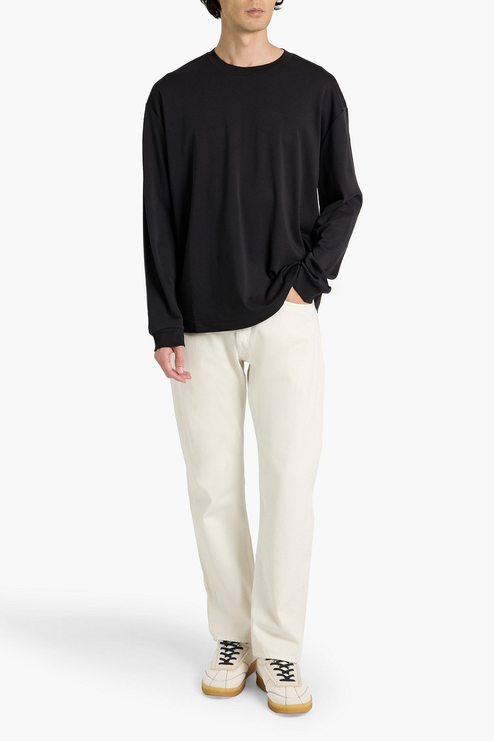 Rag & Bone Bennet Crew In Blue