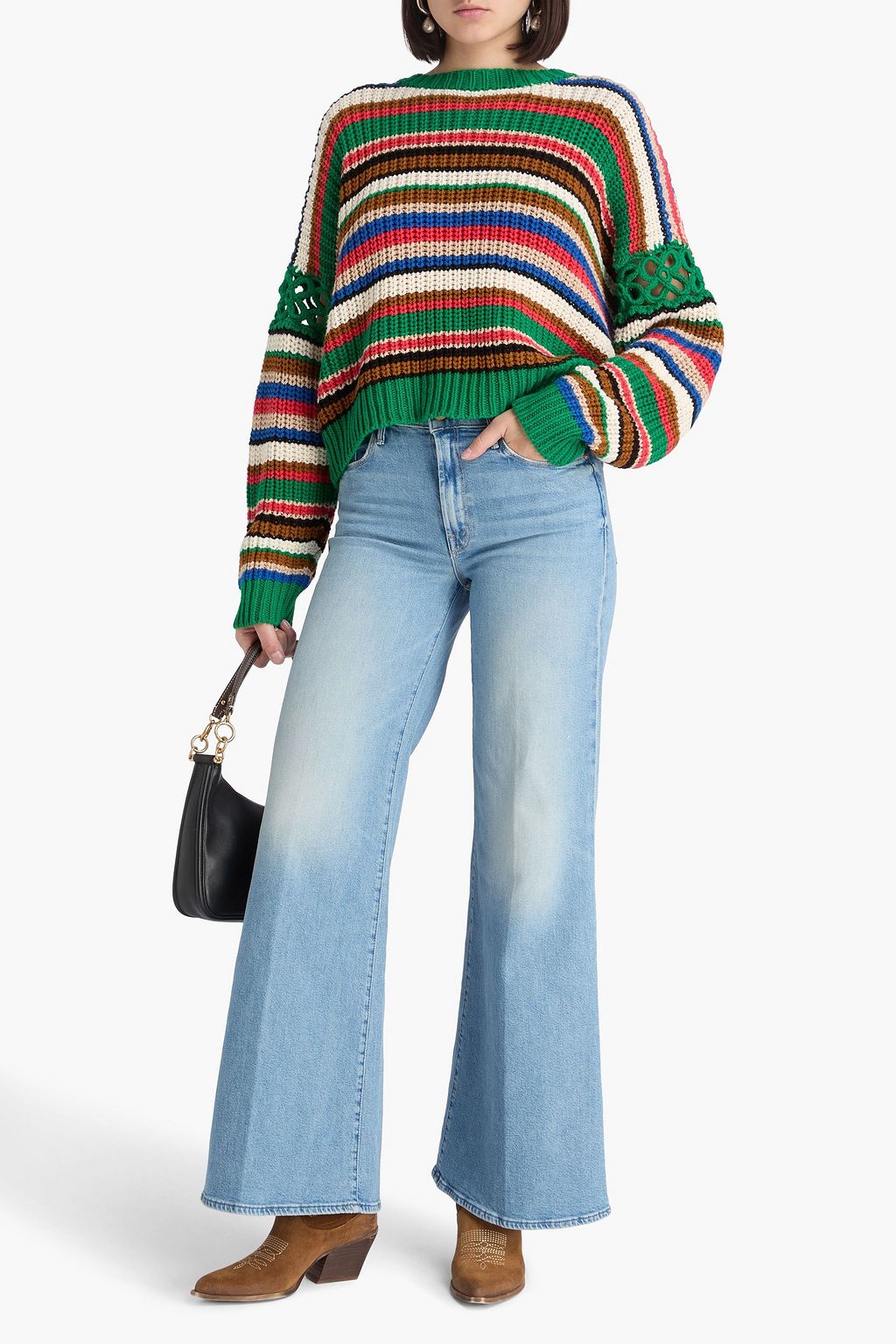 MOTHER Doozy high-rise bootcut jeans