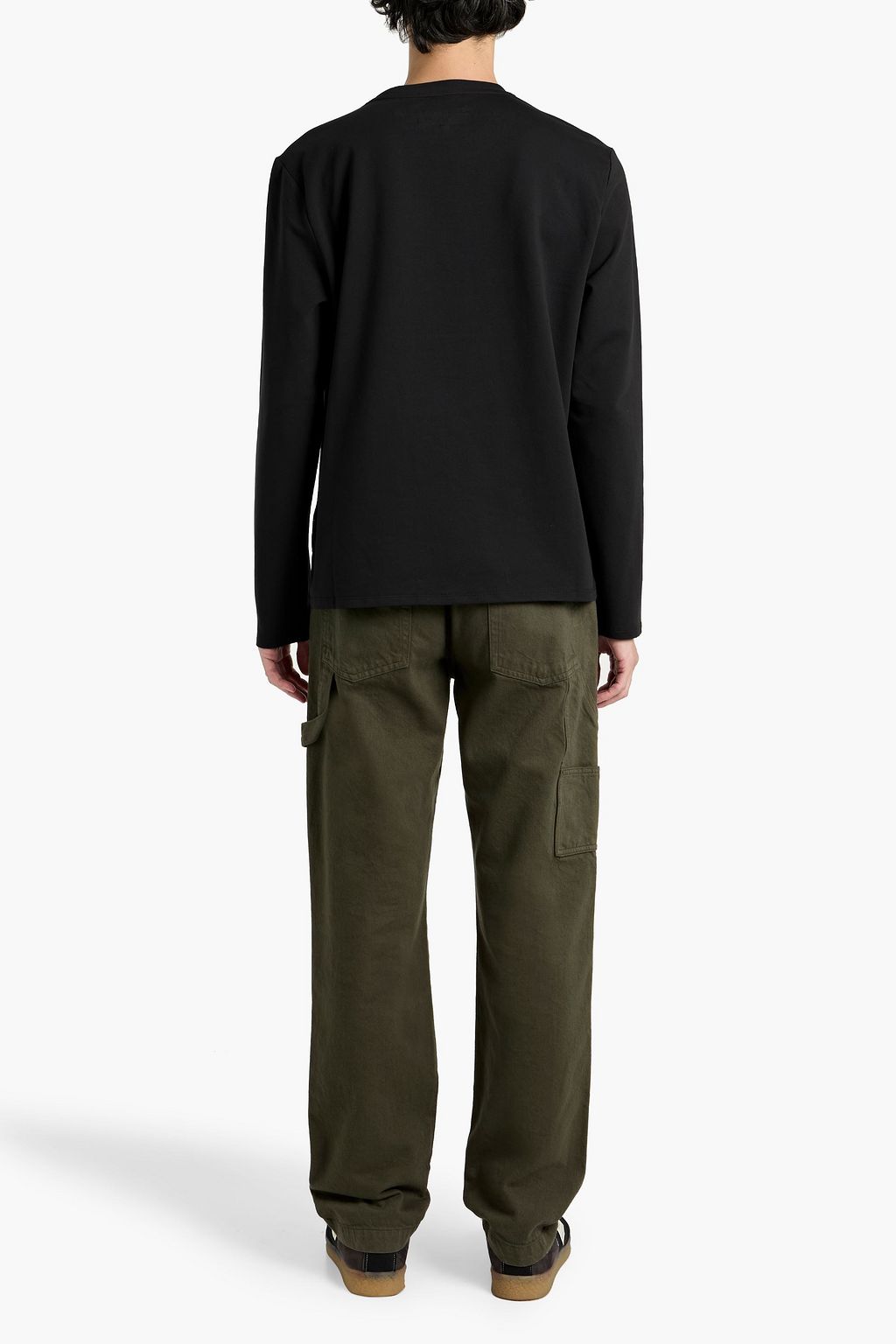 RAG & BONE Lewis cotton-blend T-shirt